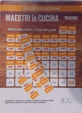 44 bollini collezione maestri di cucina coop