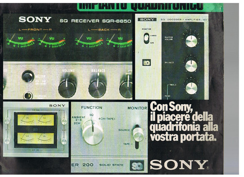 1972 sony brochure - 1972,