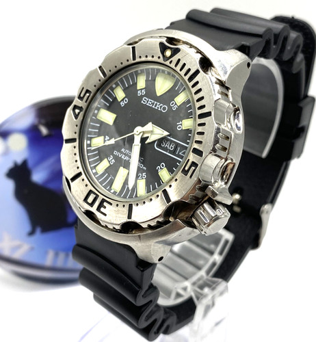 Seiko black monster 7s26 - black, 7s26-0350