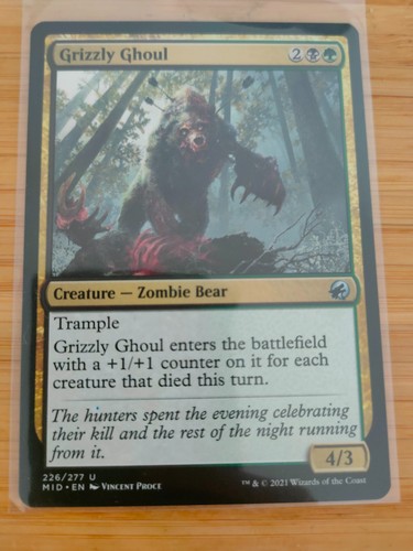 Mtg grizzly ghoul - mtg,