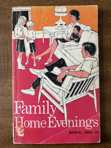 Vintage family home evenings - family,