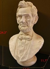 Scultura grande busto abraham - scultura,