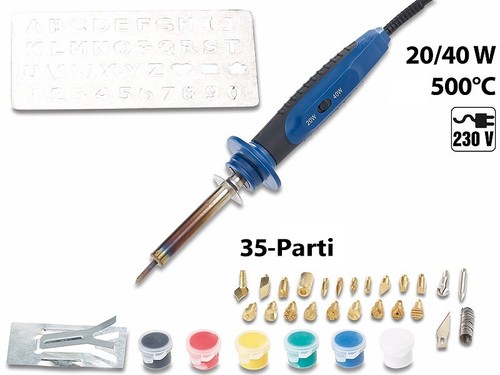 Kit pirografo professionale - pirografo,