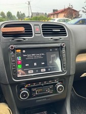 Stereo Navigatore Android 14 5G QLED CarPlay Vw Golf 5 6 Caddy Polo 6r Tiguan 