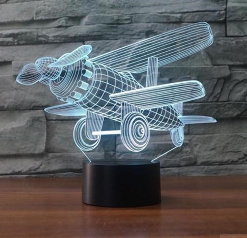 Desk table lamp - desk, airplane