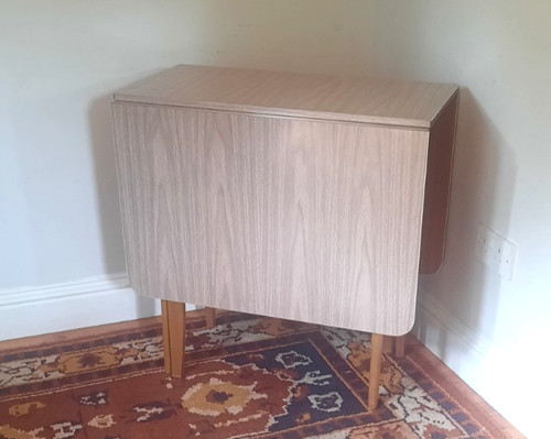 Tavolo vintage formica foglia - vintage,