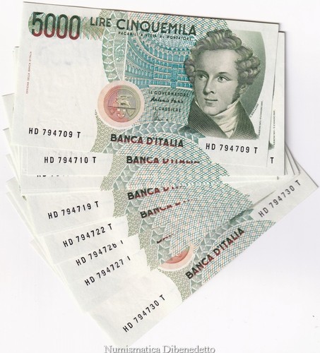 Repubblica italiana 5000 - repubblica,