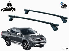 BARRE PORTATUTTO PORTAPACCHI TETTO PER FIAT FULLBACK DA 2016- DOPPIA CABINA
