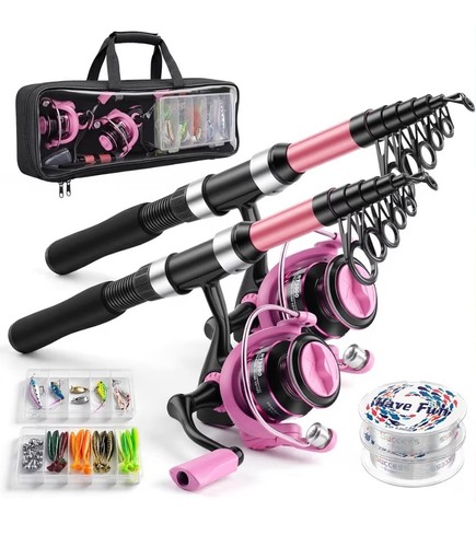 Set canne pesca a - pesca,
