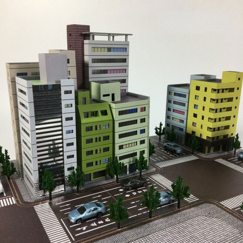 300 diorama building - 1/300,