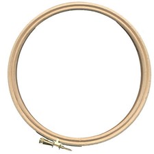 TELAIO CLASSICO IN LEGNO PER RICAMO 50 cm. diametro DECOUPAGE RICAMO