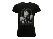 T-shirt The Doors Originale Jim Morrison ufficiale maglia nera maglietta licenza