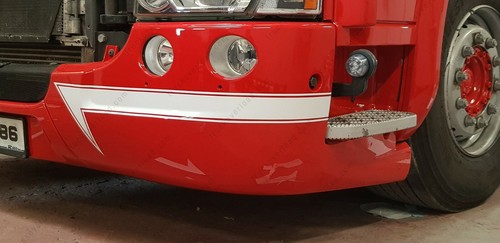 Scania serie frecce paraurti - r,