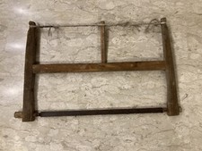 Sega Antica In Legno Antiquariato