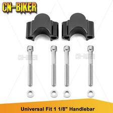 Black Handlebar Riser Kit 1