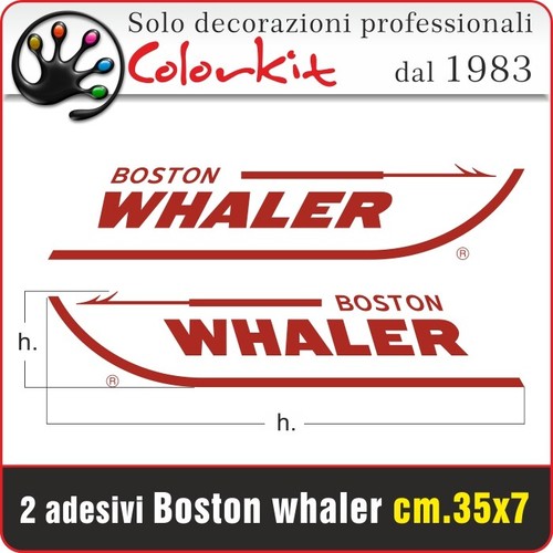 Coppia adesivi boston - coppia,
