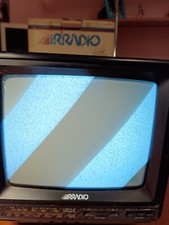 Mini TV 7 pollici bianco e nero Irradio - libellula televisore tele radio fm am