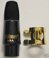 Boccaglio sax alto Selmer SP402 USA e legatura Selmer A.S.