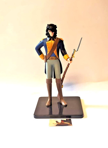 Action figure lady oscar - lady, 3d