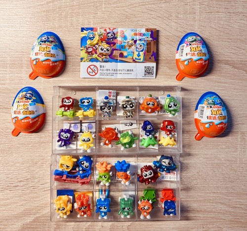 Kinder joy set completo robot - kinder,
