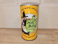 RARO COTONE CLUB HILL BILLY JOOSE AGRUMI SODA LATTINA ACCIAIO WEST VA FRANCOBOLLO PAGATO