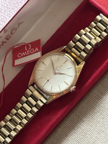 Reloj omega ranchero oro 14k - reloj,