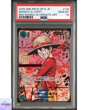 [PSA 10] Monkey D. Rufy