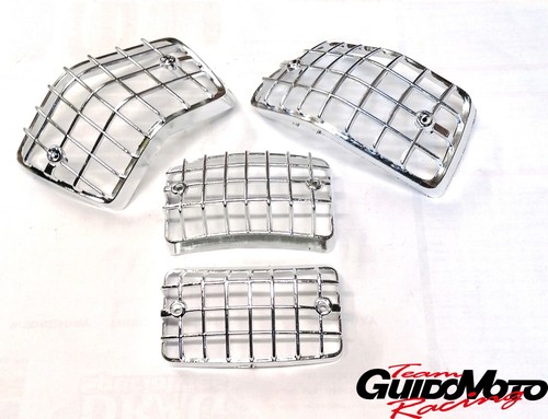 Griglie cromate frecce vespa - cromate,