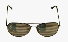 vecchi OCCHIALI da SOLE con lenti a bandiera stati uniti america  USA