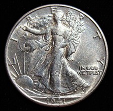 1941 D 50C Libertà Camminante