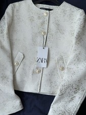 Giacca blazer ZARA in lamina