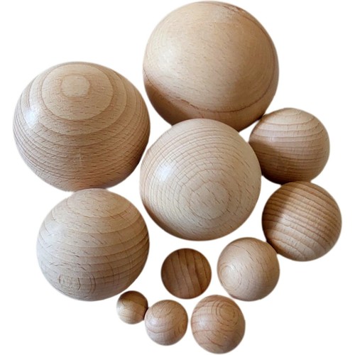 Sfera legno faggio senza - in, di