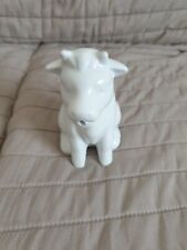 Bricco per latte a forma di mucca colore bianco