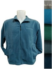 Cardigan uomo in pile con
