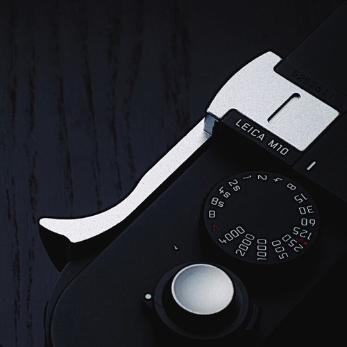 Hot shoe thumb grip per - shoe,