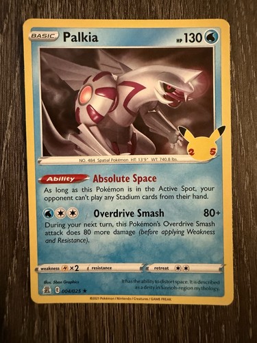 Pokémon tcg palkia - pokémon,