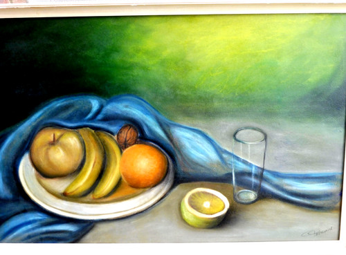 Vecchio quadro natura morta - quadro,,
