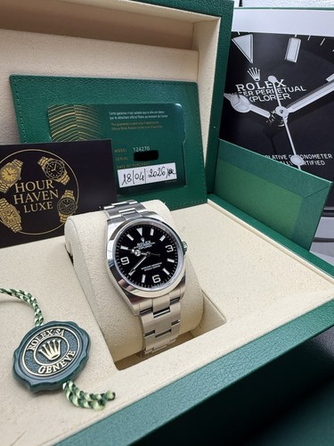 Rolex explorer 36mm black - black, dial