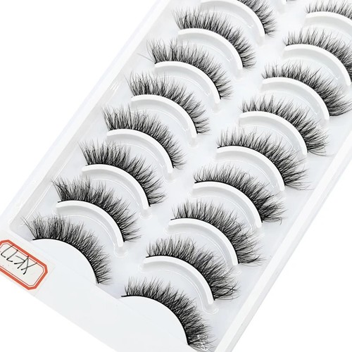 Set paia ciglia - paia, 3d