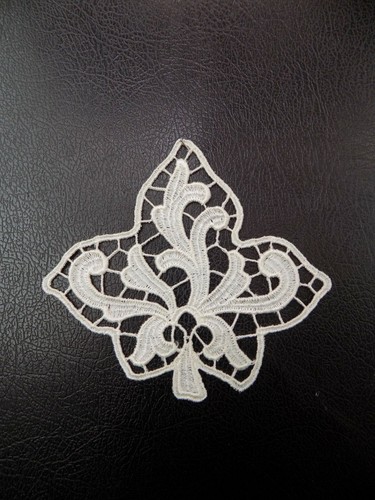 Inserto pizzo macrame ecru - inserto,