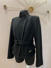 Cappotto giacca donna nero oro