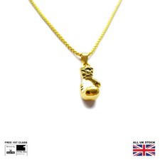 Collana con ciondolo guantone
