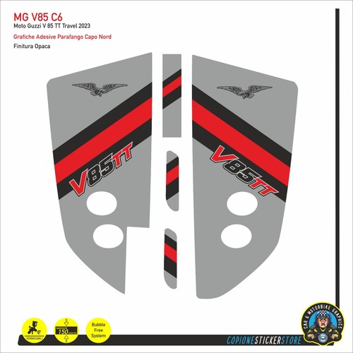 Set adesivi parafango moto - set,