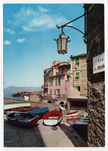 Tellaro barche a riposo - barche,
