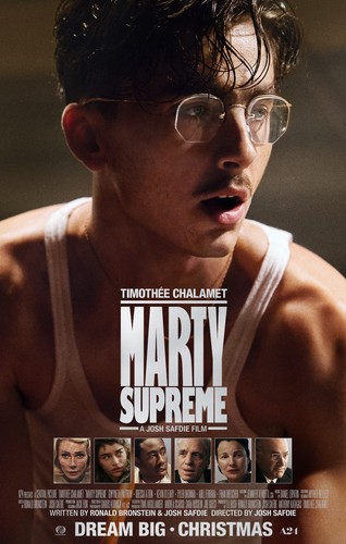 Poster marty supreme - marty, (2025)