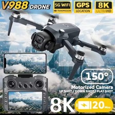 Drone con telecamera 8K