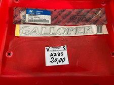 Scritta"GALLOPER" originale