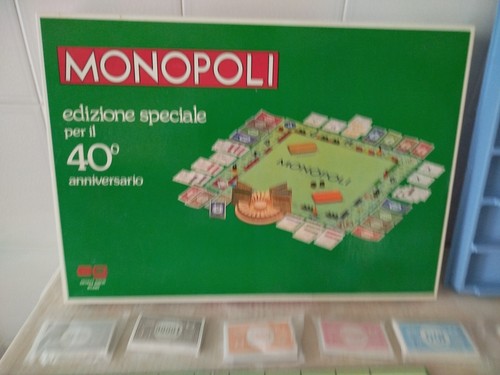 Monopoli 40º anniversario - monopoli,