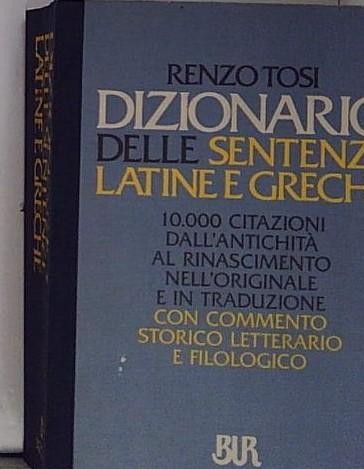 Dizionario delle sentenze - delle,
