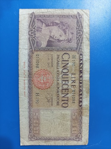 Pezzi 500 lire - 500,